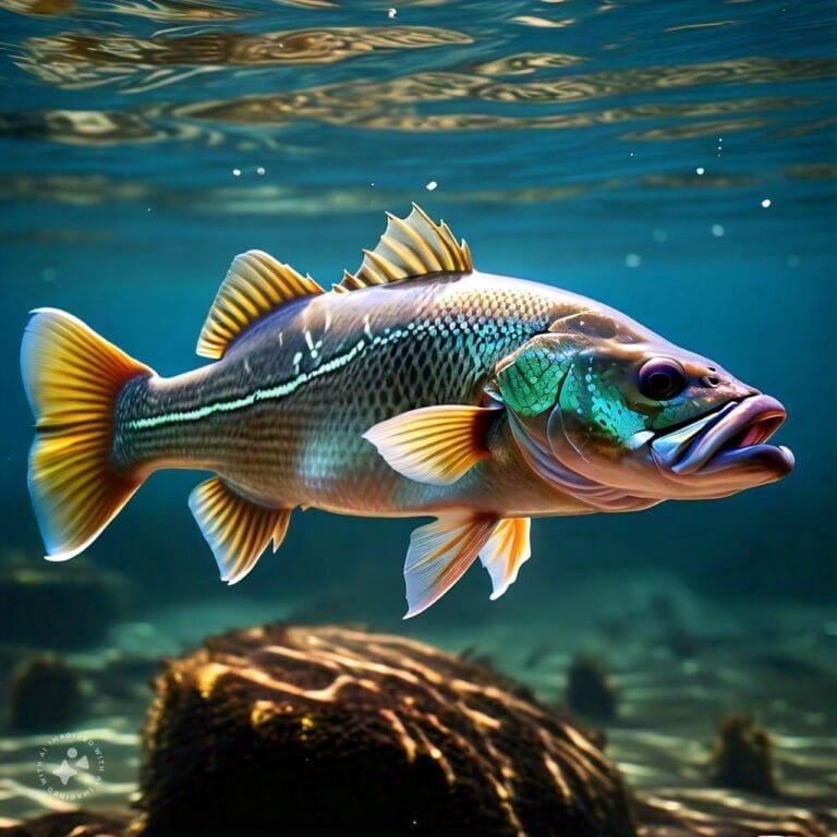 Pandugappa Fish in water