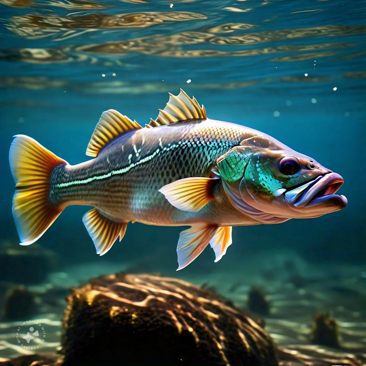 Pandugappa Fish in water