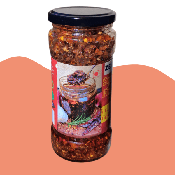 ZestBites Squid Crisp Chilli Garlic Oil in Jar product image