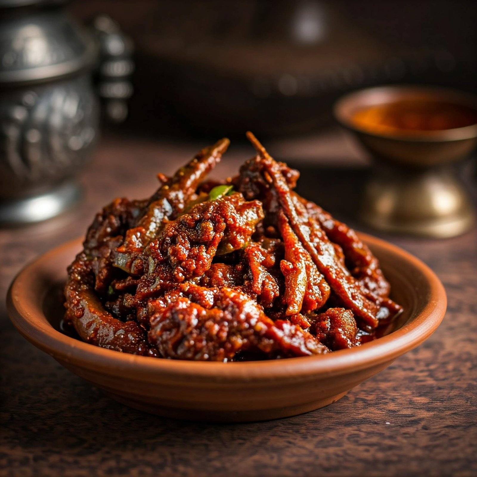 bowl of non veg pickles in hyderabad