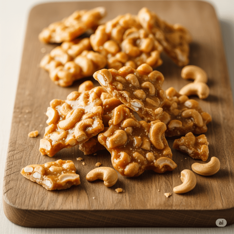 Zestbites Cashew Brittle Pack of 20 Pcs