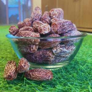 bowl of Dried Black Dates