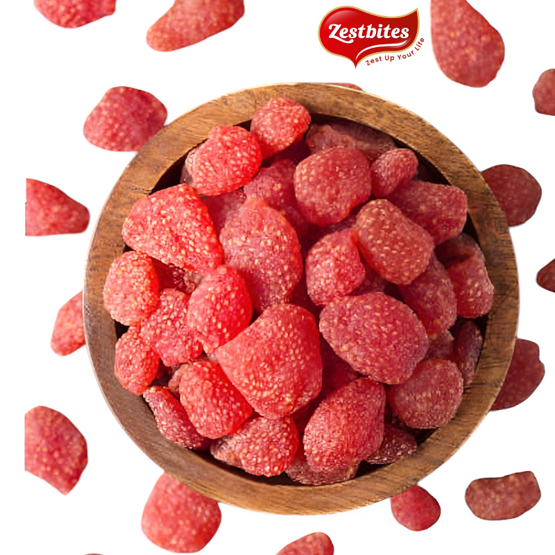 bowl of Dried Strawberries