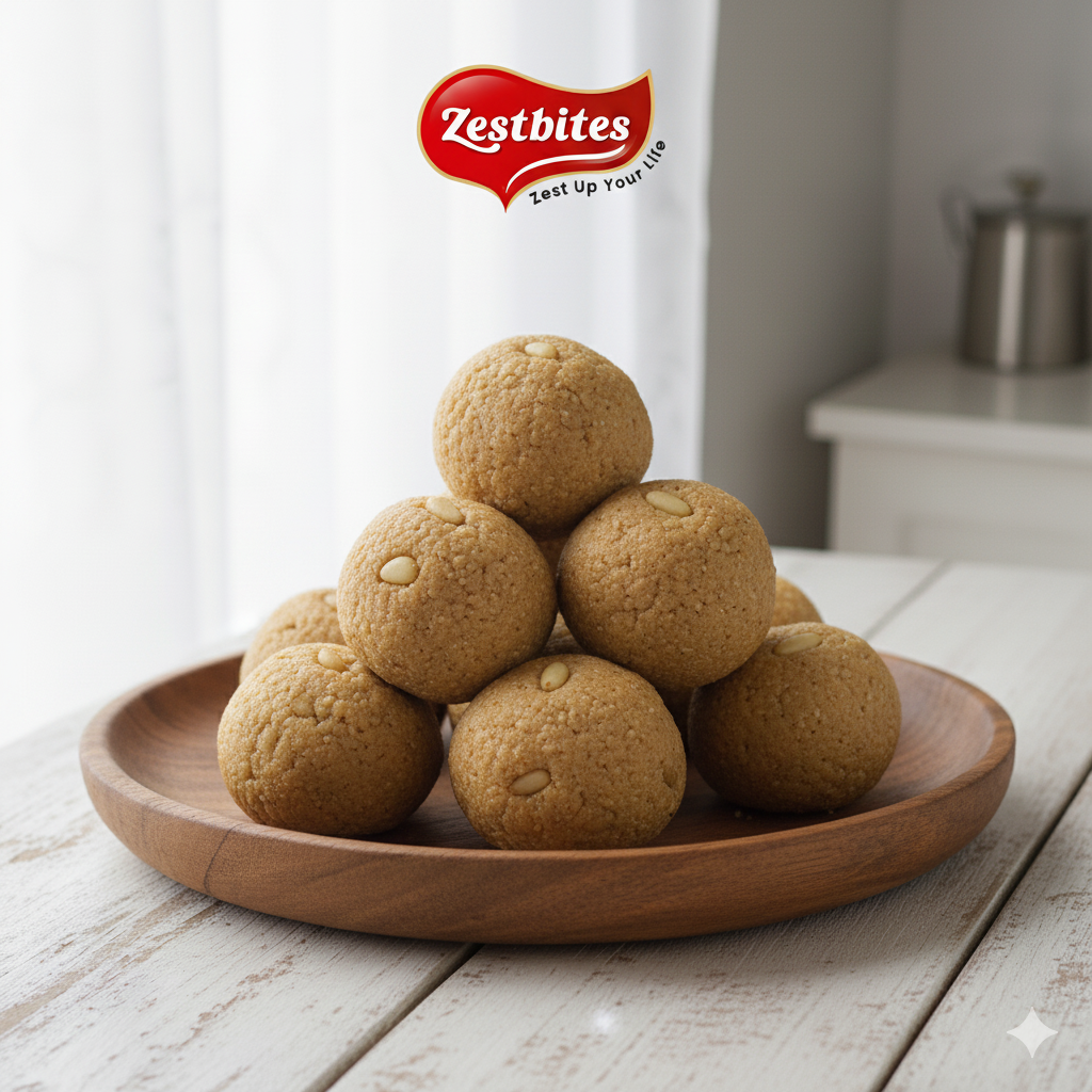 ZestBites Multigrain Ladoos – Healthy Millet Energy Bites | Box of 12 1 Multigrain Ladoos