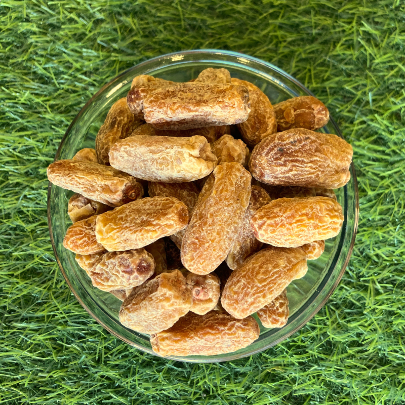 bowl of Dried Yellow Dates
