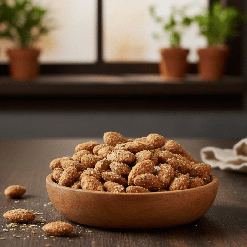 ZestBites Oregano Almonds